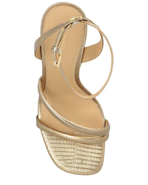 Michael kors shop gold wedge