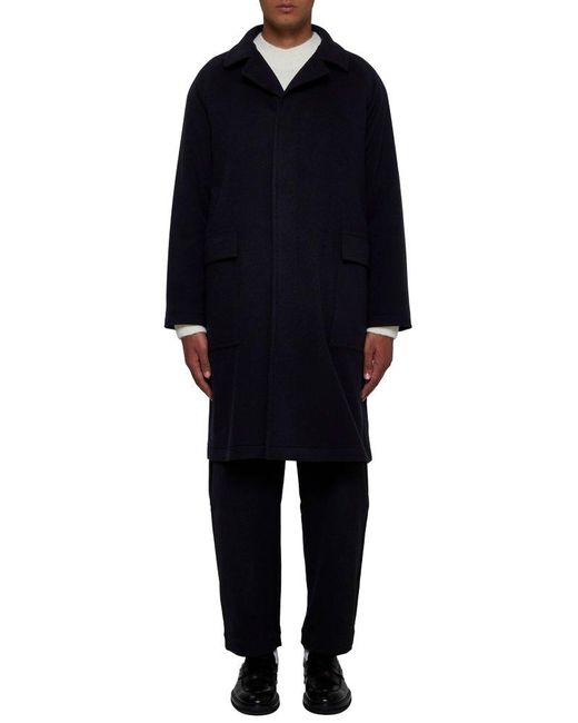 Tagliatore Blue Loyd Wool And Cashmere Coat for men