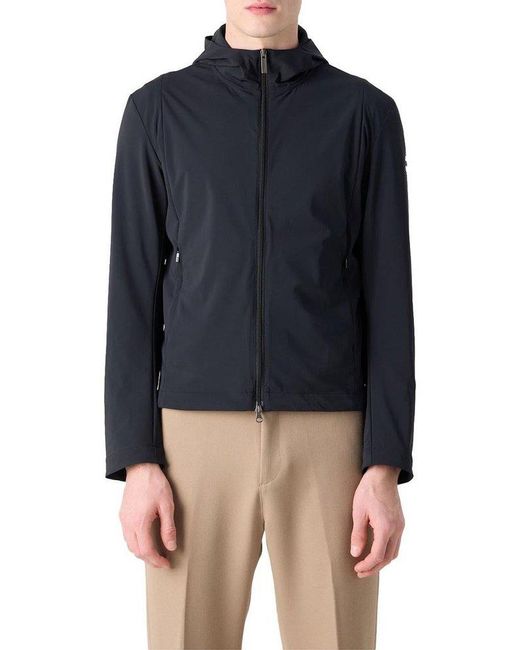 Colmar Blue Stretched Hooded Jacket for men