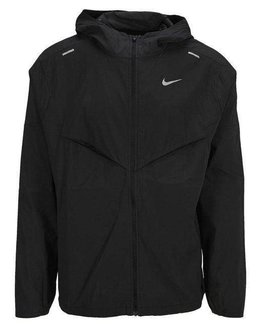 Nike Windrunner Running Jacket in Black for Men | Lyst