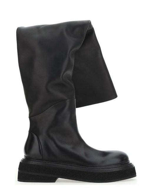 Marsèll Black Zuccone Over The Knee Boots