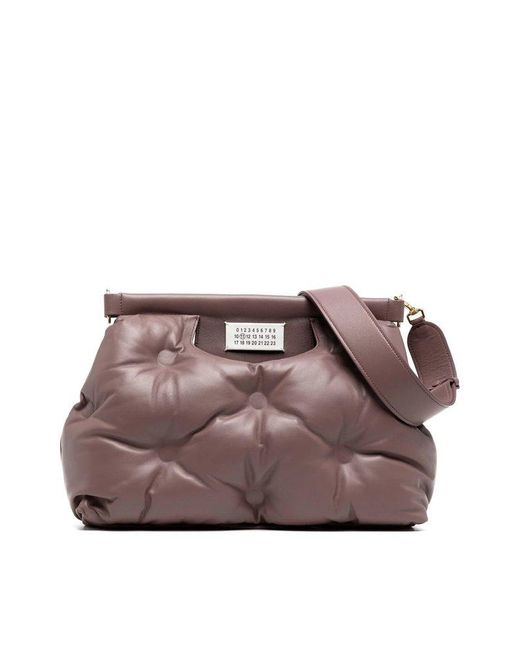 Maison Margiela Brown Glam Slam Classique Medium Bag