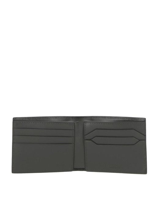 Montblanc Black Logo Patch Bi-fold Wallet for men