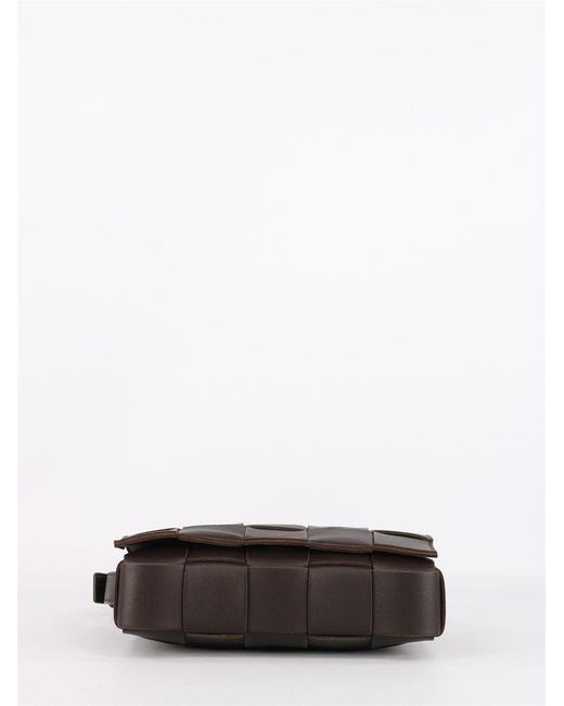 Bottega Veneta Brown Cassette Shoulder Bag