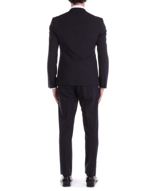 Emporio Armani Blue Two Piece Dinner Suit for men