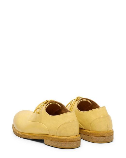 Marsèll Yellow Zucca Media Derby Lace-up Shoes