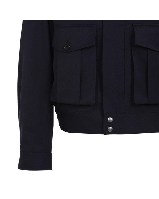 Dries Van Noten Blue Vleo Jacket for men