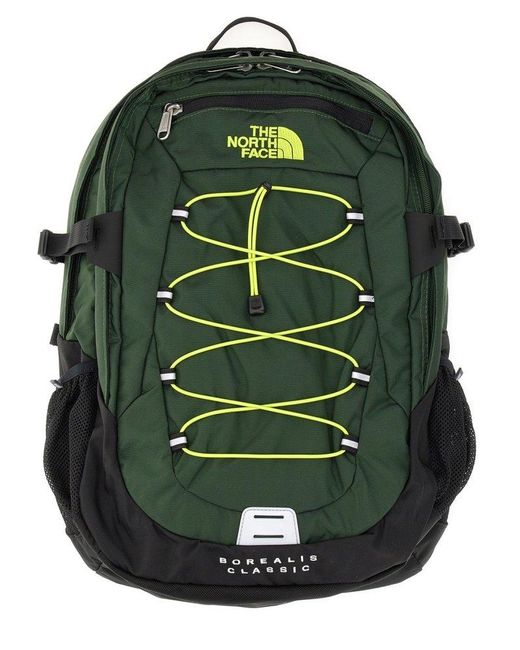 The North Face Green Borealis Classic Zip-up Backpack for men