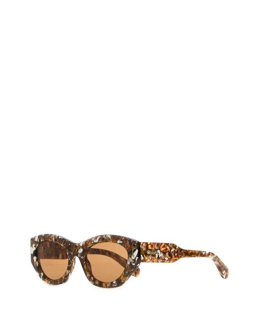 Chloé Multicolor Cat-eye Sunglasses