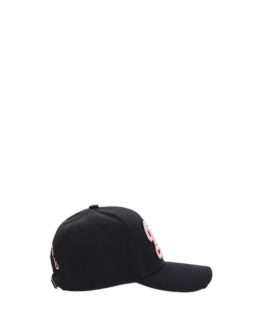 DSquared² Black Baseball Cap