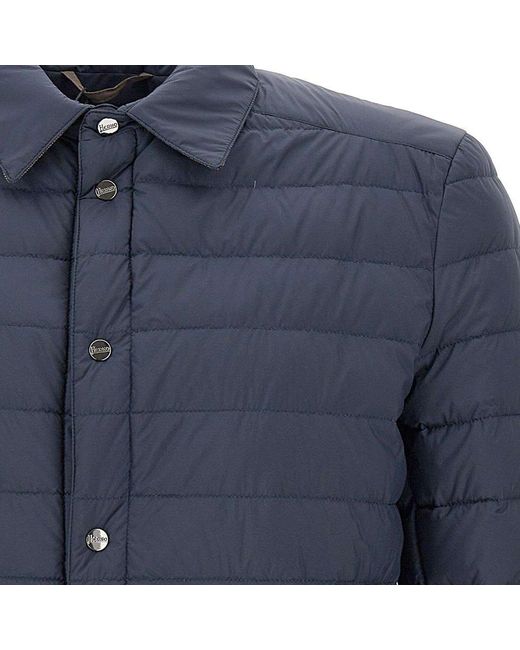 Herno Blue Ecoage Jacket for men