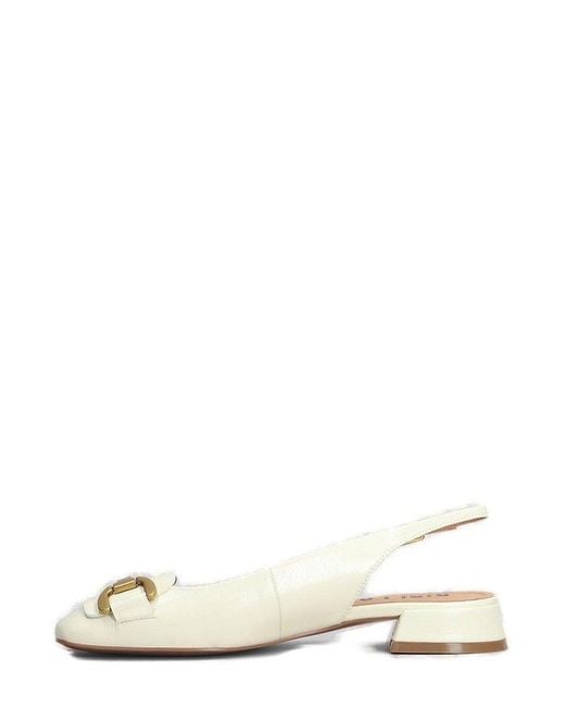 Bibi Lou Natural Vela Ballet Flats