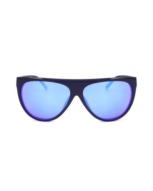 Linda Farrow Blue X 3.1 Phillip Lim Butterfly Frame Sunglasses