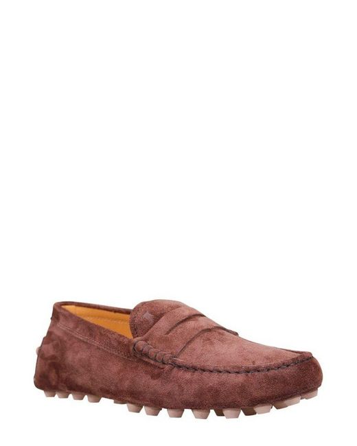 Tod's Brown Gommino Slip-on Driving Shoes