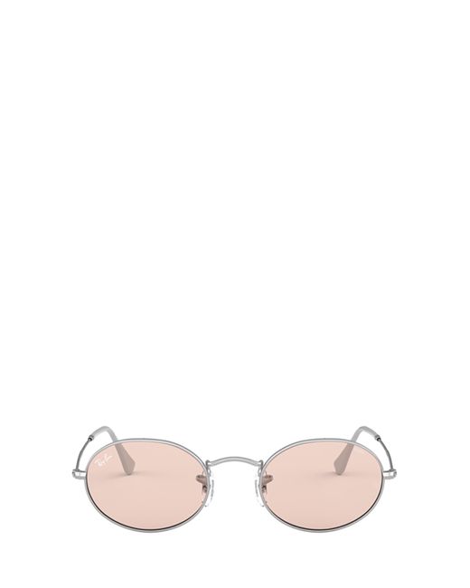 Ray-Ban Metallic Oval Frame Sunglasses