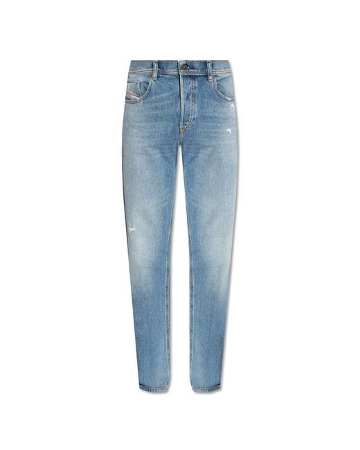 DIESEL Blue '2023 D-finitive' Jeans, for men