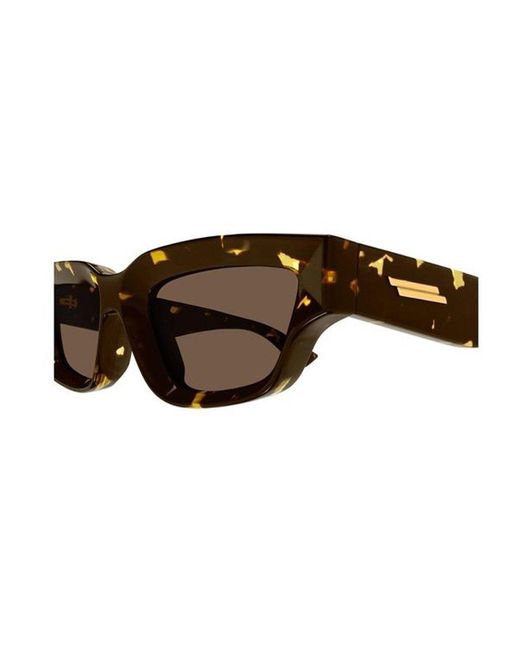 Bottega Veneta Brown Bv1250S Linea New Classic Sunglasses