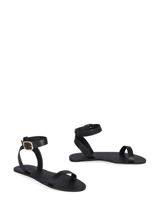 Manebí White Chloe Open Toe Sandals