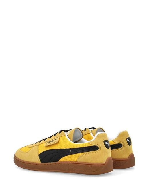 PUMA Yellow Terrace Lace-up Sneakers for men