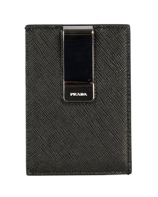 money clip cardholder, Prada