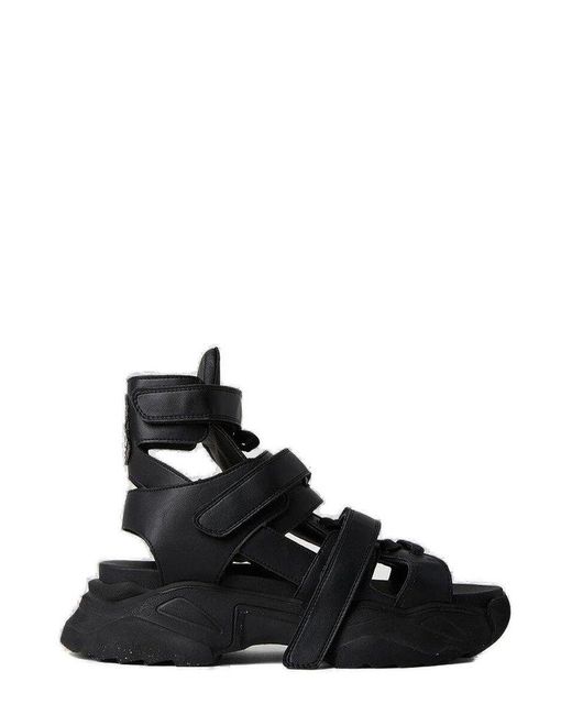 Vivienne Westwood Black Romper Sandals for men