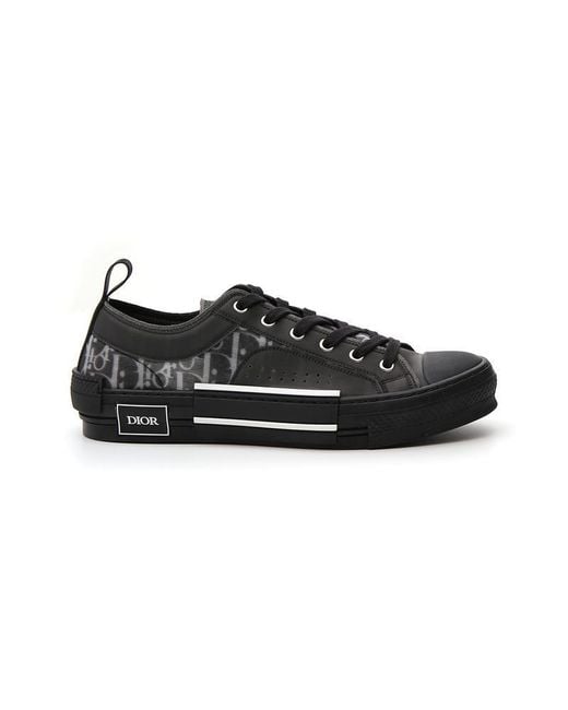 Dior Homme Black B23 Low-top Sneakers for men