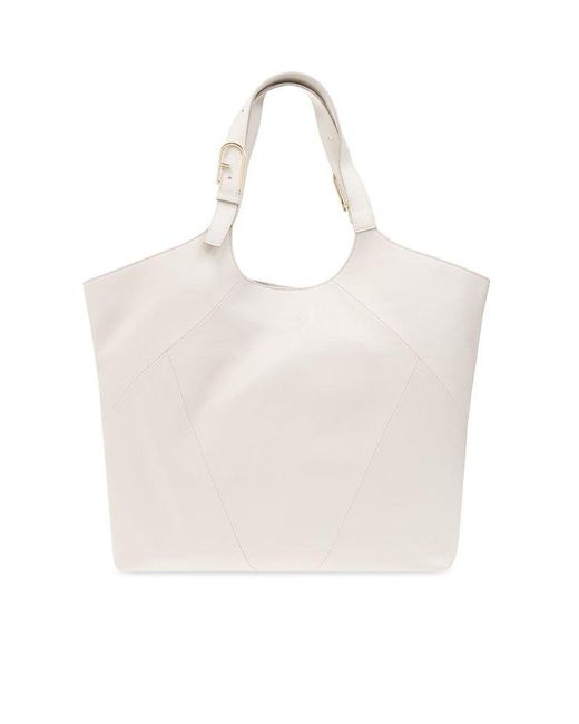 Furla Natural ‘Flow Xl’ Shopper Bag