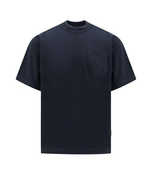 Sacai Blue T-shirt for men