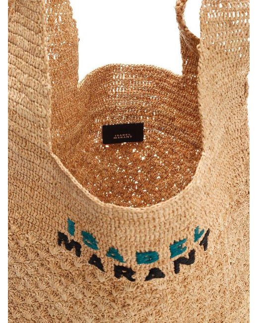Isabel Marant Metallic Praia Medium Shopper Bag