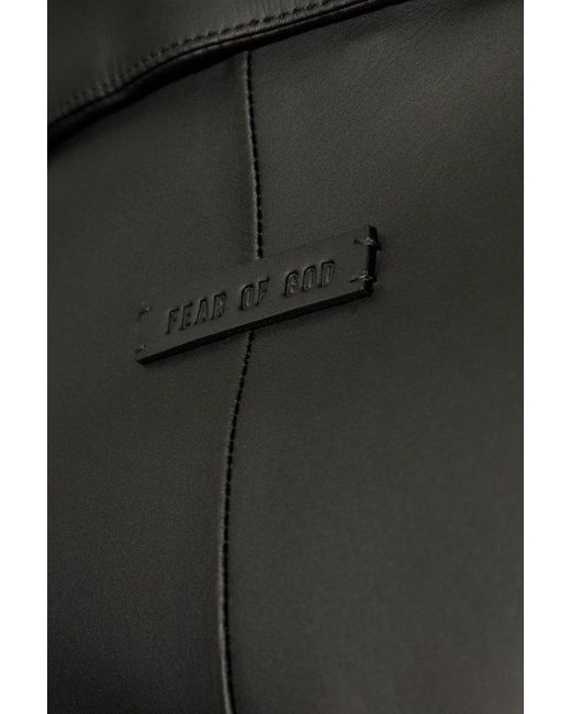 Fear Of God Black High-neck Zipped Jacket for men