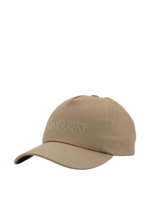 Saint Laurent Natural Hat for men