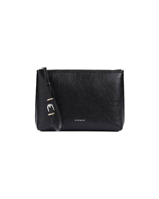 Givenchy Black Voyou Zip-up Pouch