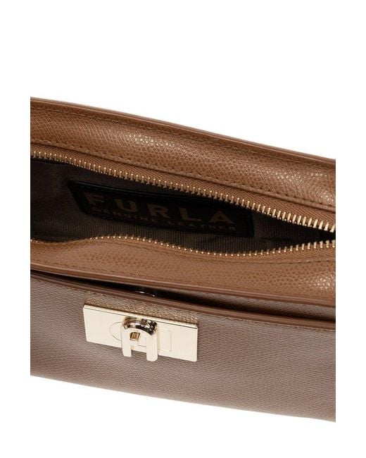 Furla Brown ‘1927 Mini’ Shoulder Bag