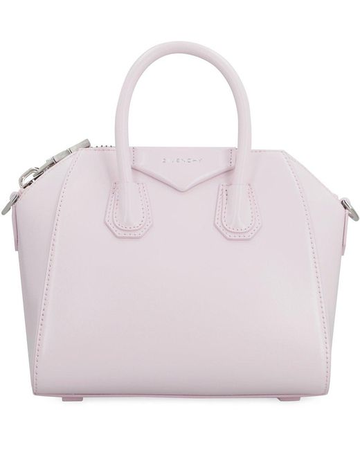 Givenchy Pink Antigona Mini Top Handle Bag