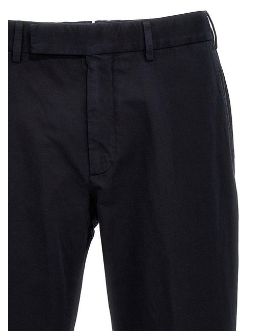 Zegna Blue 'Summer Chino' Pants for men