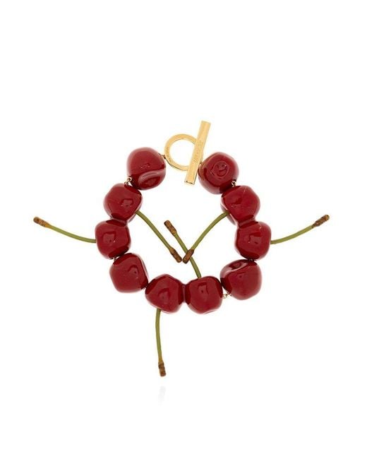 Jacquemus Red Cherry Bracelet