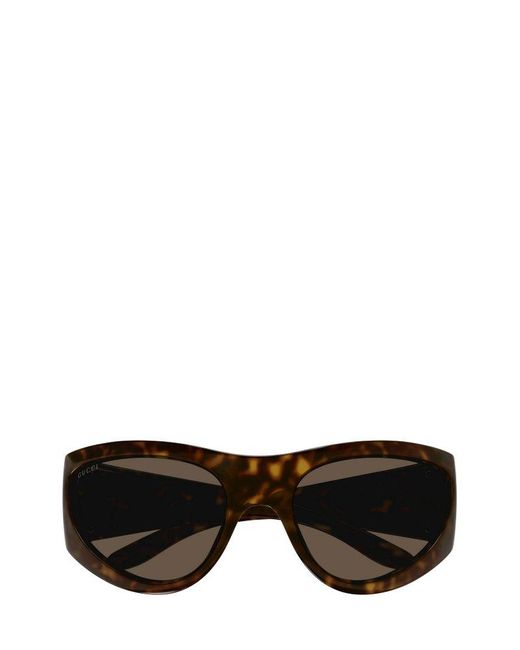 Gucci Black Cat Eye Frame Sunglasses for men