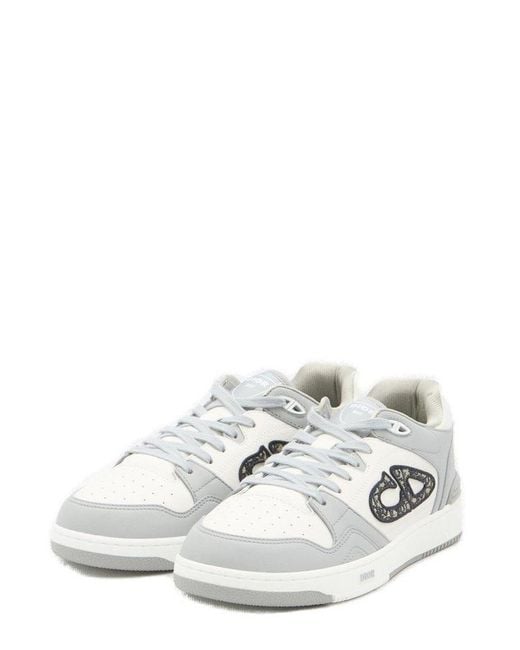 Dior White B57 Low-Top Sneakers for men
