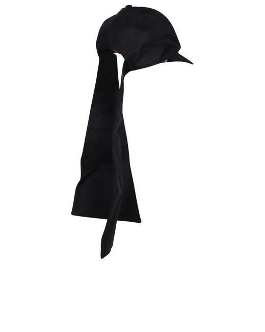 Sacai Black Bow Detailed Hat