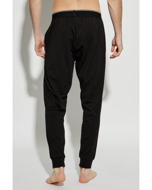 DIESEL Black Julio-D-Box Trousers for men