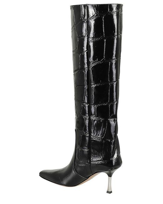 Paris Texas Black Bettina Boot 75