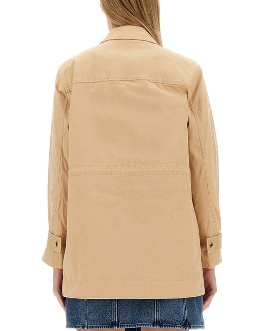 MICHAEL Michael Kors Natural Jacket With Cargo Pockets