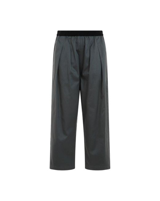 Maison Margiela Gray Cotton Pants for men