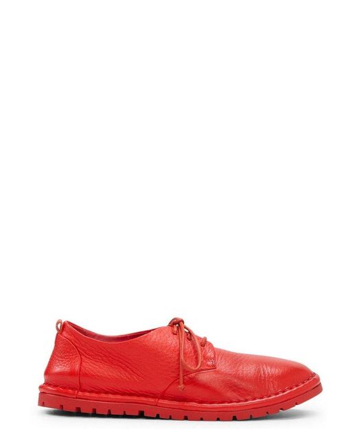 Marsèll Red Lace-up Shoes