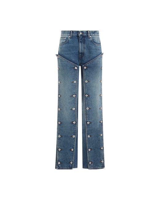 Y. Project Blue Straight Jeans