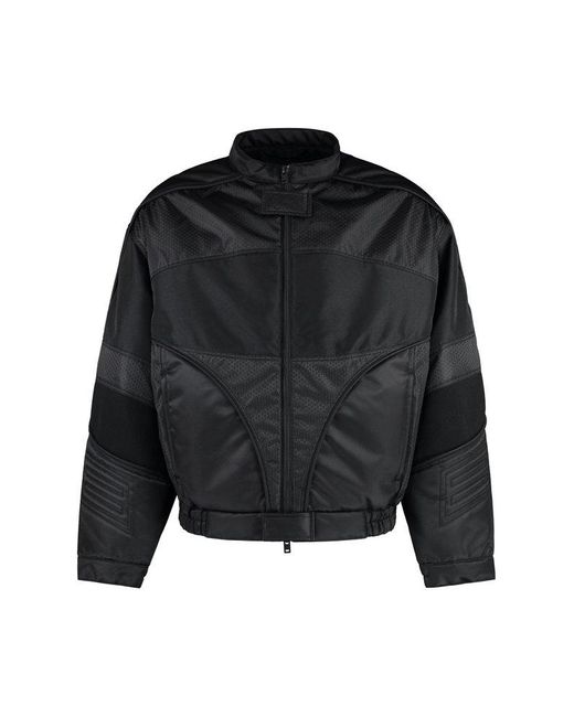 Acne Black Padded Zipped Jacket for men