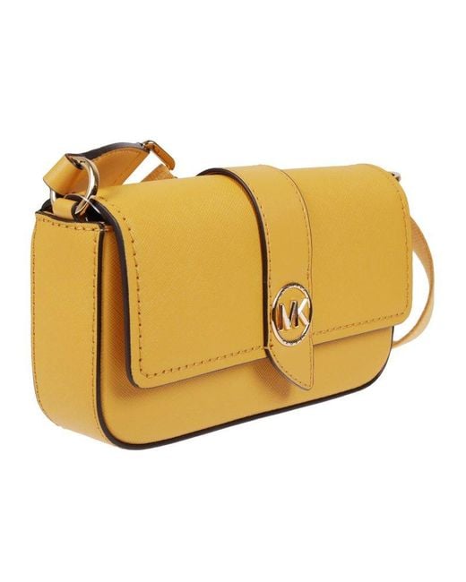 MICHAEL Michael Kors Yellow Greenwich Fold-over Extra-small Crossbody Bag for men