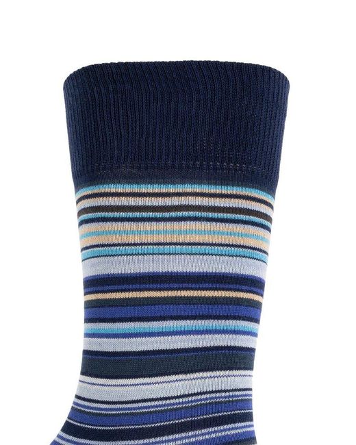 Paul Smith Blue Socks Two-pack, for men