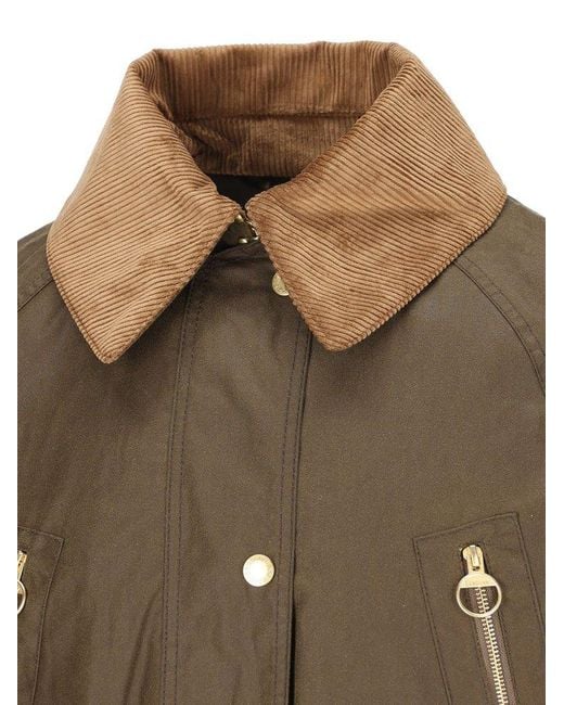 Barbour Green Ebberston Waxed Jacket