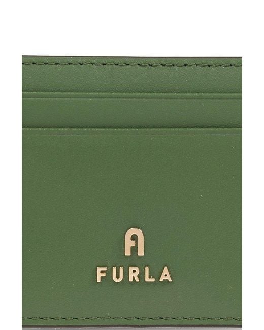 Furla Green 'camelia Small' Card Holder,